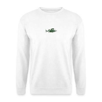 Barsch - Unisex Pullover - Weiß - Vorne - Alina (178cm) & Michal (187cm)
