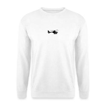 EC135 helicopter - Helicopter - Unisex Sweatshirt - white - Front