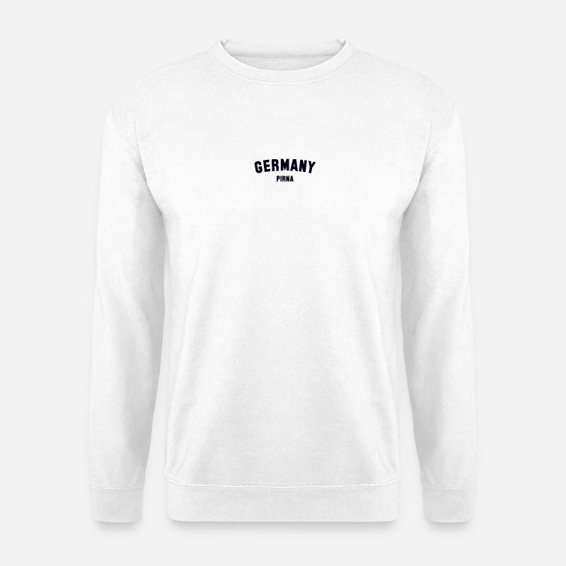 PIRNA Germany - Unisex Pullover - Weiß