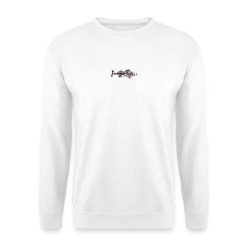 Zander - Unisex Pullover - Weiß - Vorne - Alina (178cm) & Michal (187cm)
