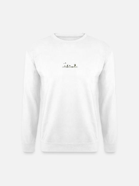 DNA Jagd Tarnmuster - Unisex Pullover - Weiß