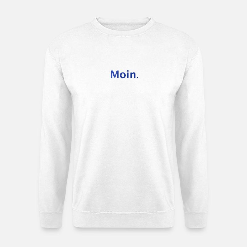 Moin. - Unisex Pullover - Weiß