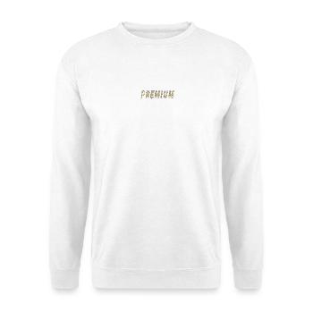Premium edition super Qualität - Unisex Pullover - Weiß - Vorne