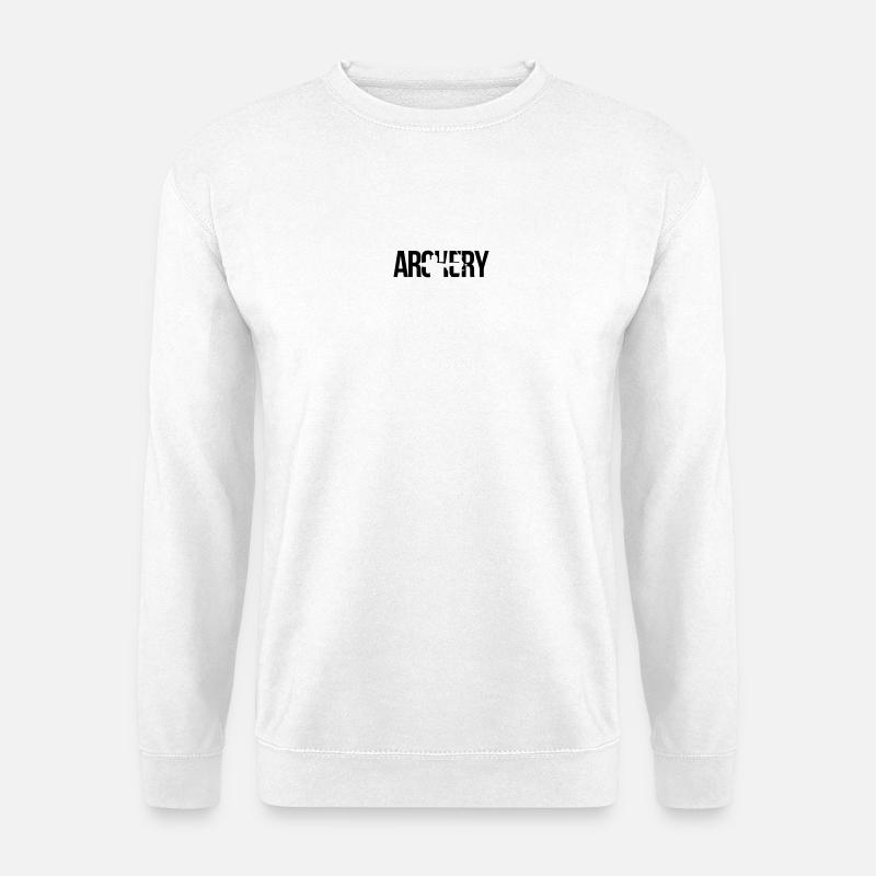 archery Bogenschießen - Unisex Pullover - Weiß