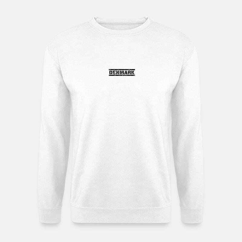 Denmark - Unisex Pullover - Weiß