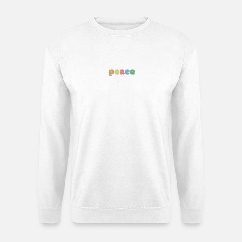 Friedensfarben - Unisex Pullover - Weiß