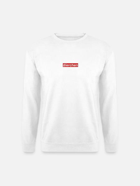 Beer Logo - Unisex Sweatshirt - white