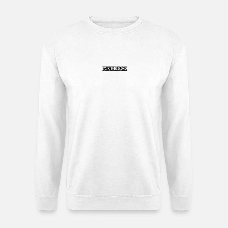 Indie Rock - Unisex Pullover - Weiß
