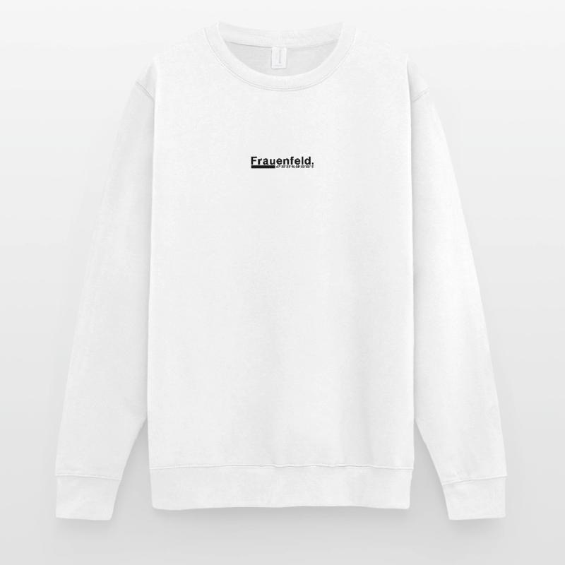 Frauenfeld Coordinates Thurgau Thurgauer Unisex Sweatshirt