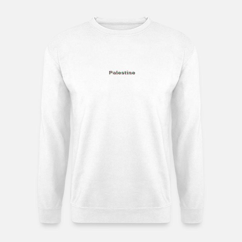 Palestine Colourful - Unisex Pullover - Weiß