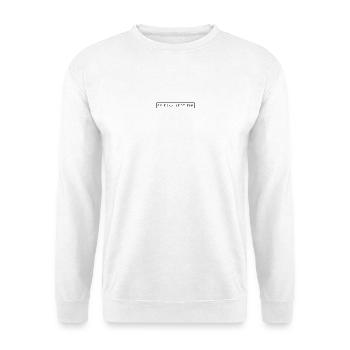 It escalates anyway! - Unisex Sweatshirt - white - Front