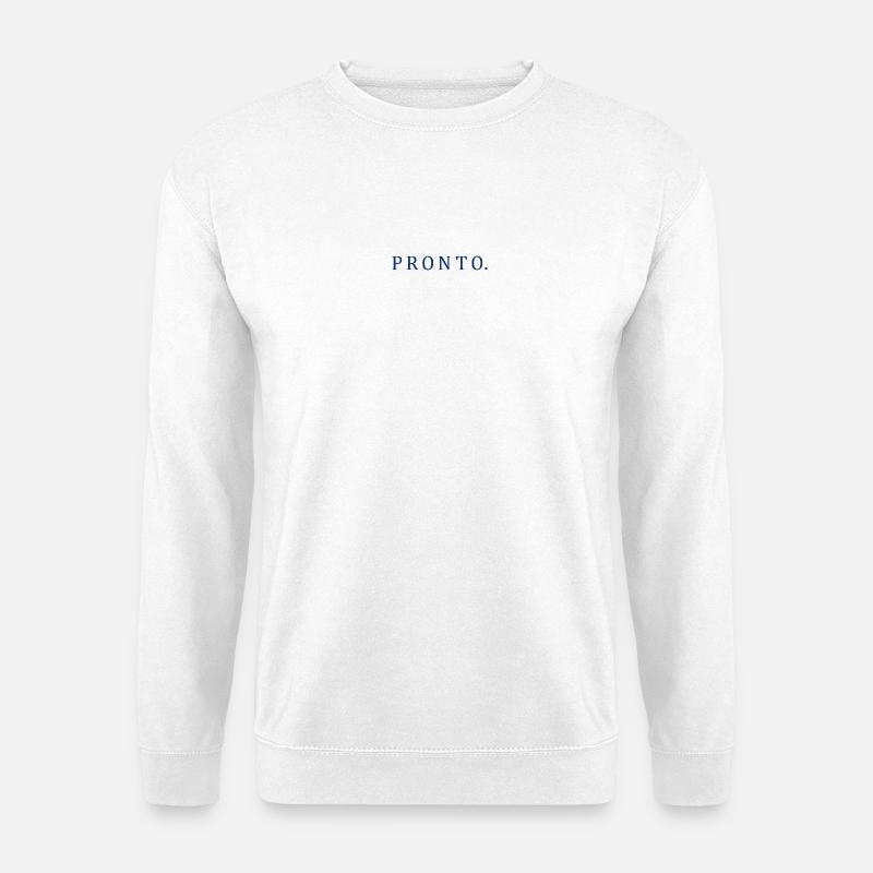 Pronto - Unisex Pullover - Weiß