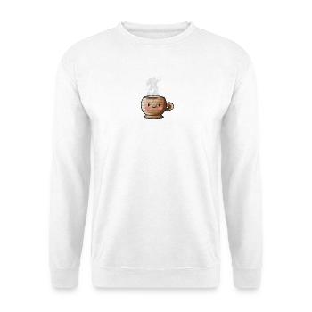 Kawaii Mug - Unisex Sweatshirt - white - Front