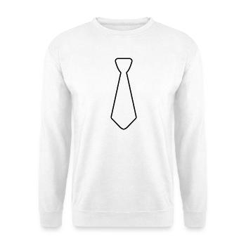 Unentschieden - Unisex Pullover - Weiß - Vorne