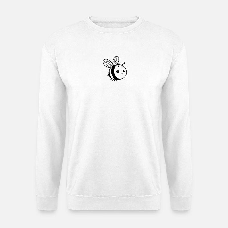 Niedliche Biene  - Unisex Pullover - Weiß