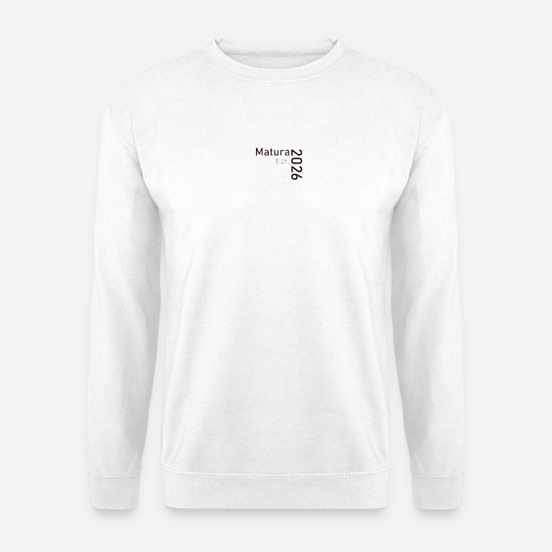 Matura 2026 Est. Design - Unisex Pullover - Weiß
