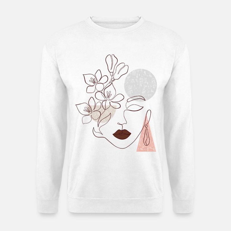 Love and joy - Unisex Pullover - Weiß