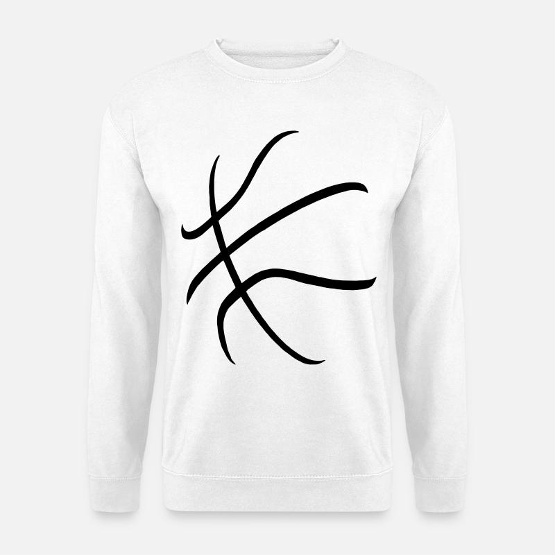 basketball - Unisex Pullover - Weiß