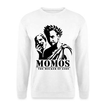 Momos - Unisex Sweatshirt - white - Front
