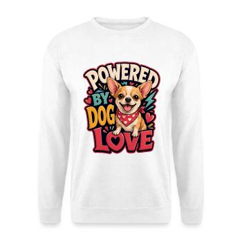 Chihuahua - Unisex Pullover - Weiß - Vorne - Alina (178cm) & Michal (187cm)