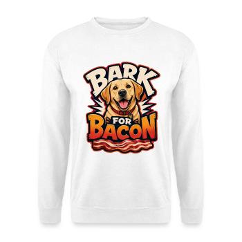 Labrador Retriever - Unisex Pullover - Weiß - Vorne - Alina (178cm) & Michal (187cm)