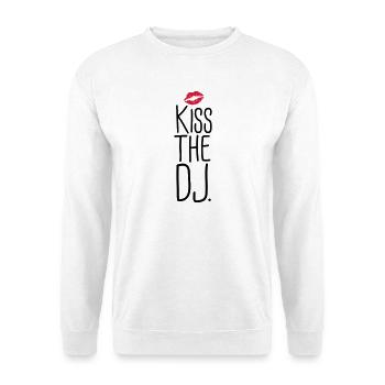 dj - Unisex Pullover - Weiß - Vorne