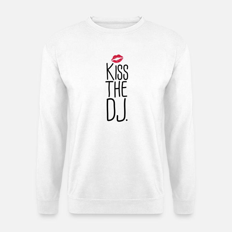 dj - Unisex Pullover - Weiß