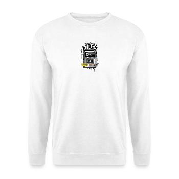 Graffiti de cassette rétro - Sweat-shirt Unisexe - blanc - Devant