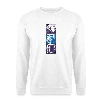 TENNIS WORLD – Tennis II KI-generiert - Unisex Pullover - Weiß - Vorne