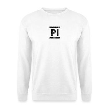 Pi - Unisex Pullover - Weiß - Vorne