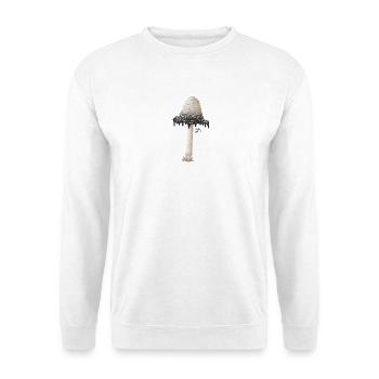 Schopftintling Pilz - Unisex Pullover - Weiß - Vorne