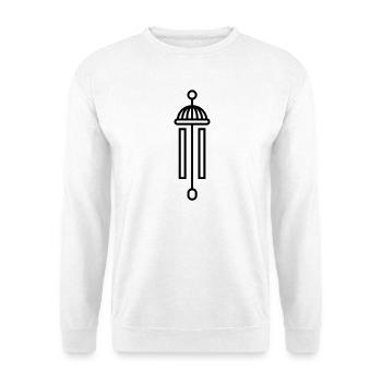 Glockenspiel - Unisex Pullover - Weiß - Vorne - Alina (178cm) & Michal (187cm)