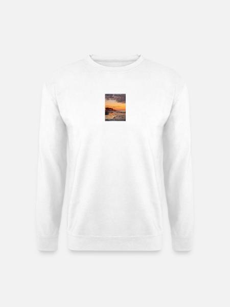 Malibu sunset - Unisex Pullover - Weiß