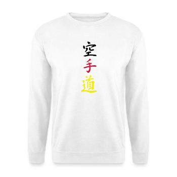 karate germany - Unisex Pullover - Weiß - Vorne