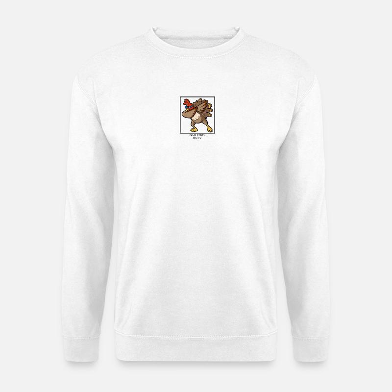 Dab Vibes Only. - Unisex Pullover - Weiß