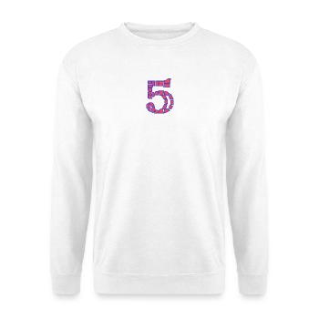 5. 5 YEARS. 5th ANNIVERSARY. 5 YEAR ANNIVERSARY - Unisex Sweatshirt - white - Front