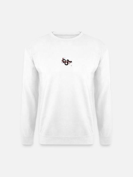 Savage-Schrift-Emblem - Unisex Pullover - Weiß