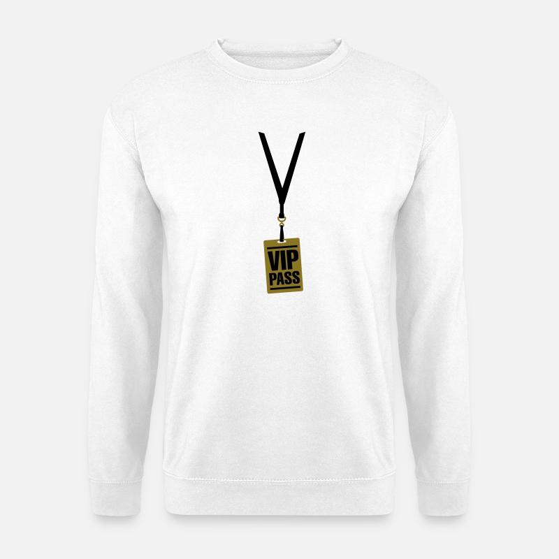 VIP Pass - Unisex Pullover - Weiß
