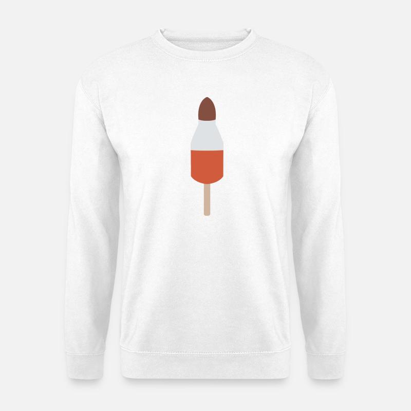 Raketenglace - Unisex Pullover - Weiß