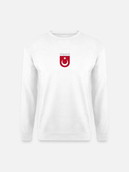 Turkey Türkiye - Unisex Sweatshirt - white