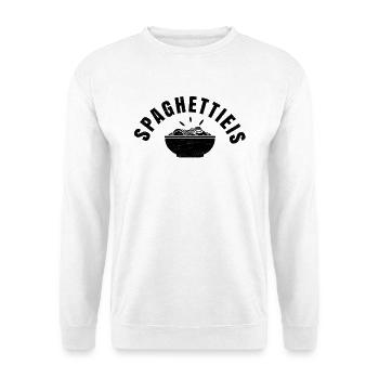 Spagetti Eis - Unisex Pullover - Weiß - Vorne