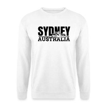 Sydney Australia - Unisex Pullover - Weiß - Vorne