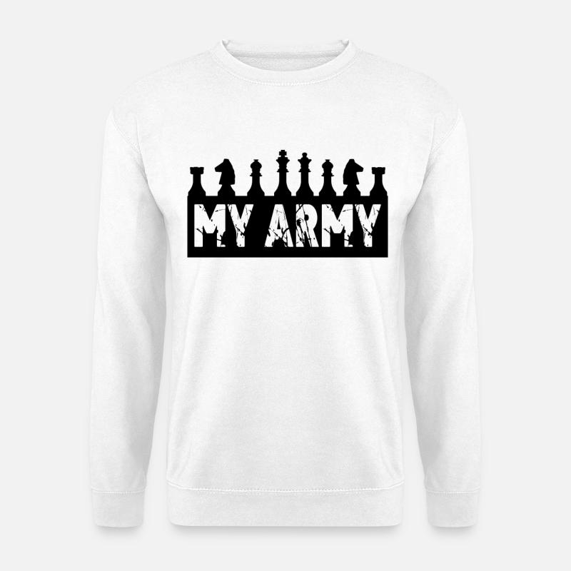 Chess chess player gift - Unisex Sweatshirt - white