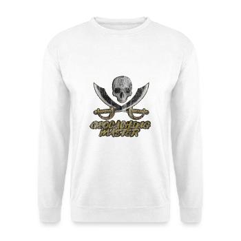 Geocaching - Unisex Pullover - Weiß - Vorne