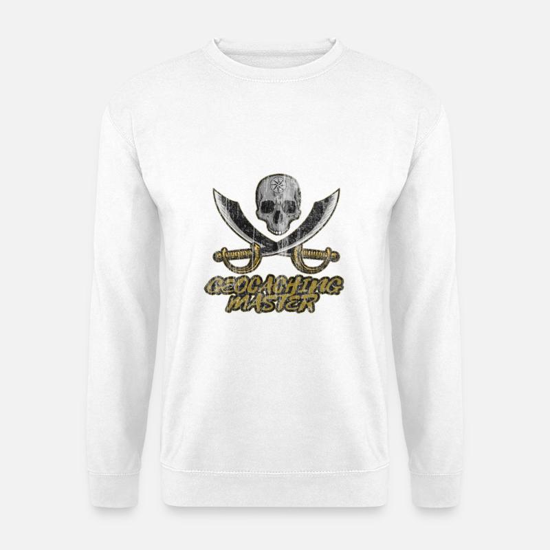 Geocaching - Unisex Pullover - Weiß