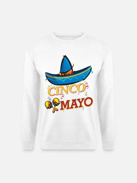cinco de mayo - 5 de mayo - Unisex Pullover - Weiß