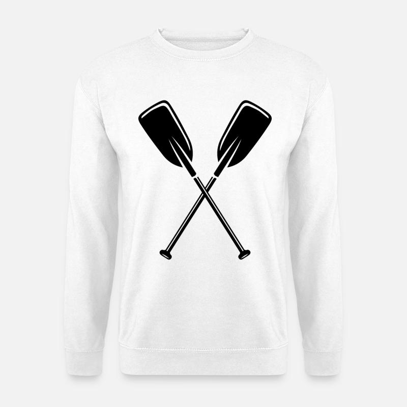 2 Paddel - Unisex Pullover - Weiß