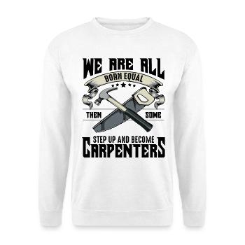 Gleichheit durch Handwerk - Unisex Pullover - Weiß - Vorne