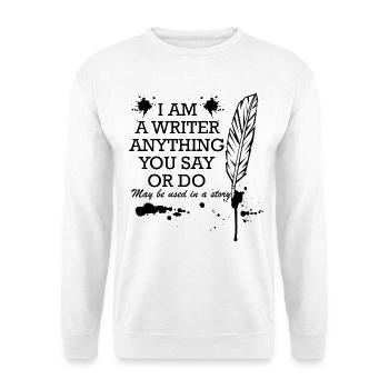 Feather of Shadows - Unisex Sweatshirt - white - Front