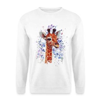 Girafe - Girafe - Girafe Cool - Sweat-shirt Unisexe - blanc - Devant